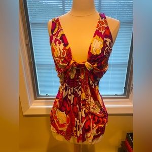 Jersey material. Fitted